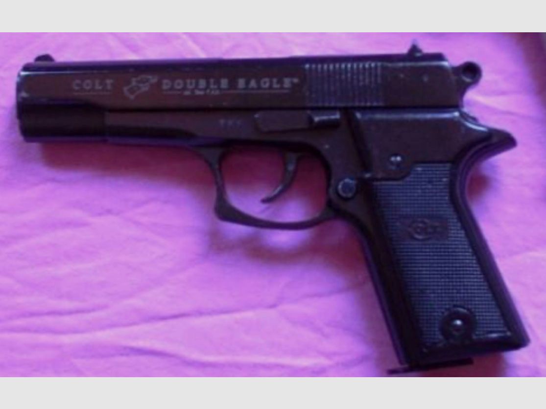 Colt Double Eagle 9mm P.A.K. Noir brunie C H E R C H E ..