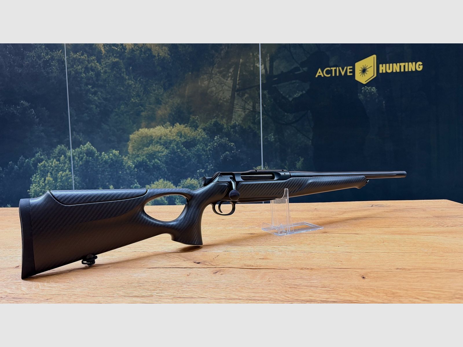 Sauer 505 XTC Black / 8,5x55 Blaser / 47cm canna / filettatura / senza mirino / pacchetto Highland
