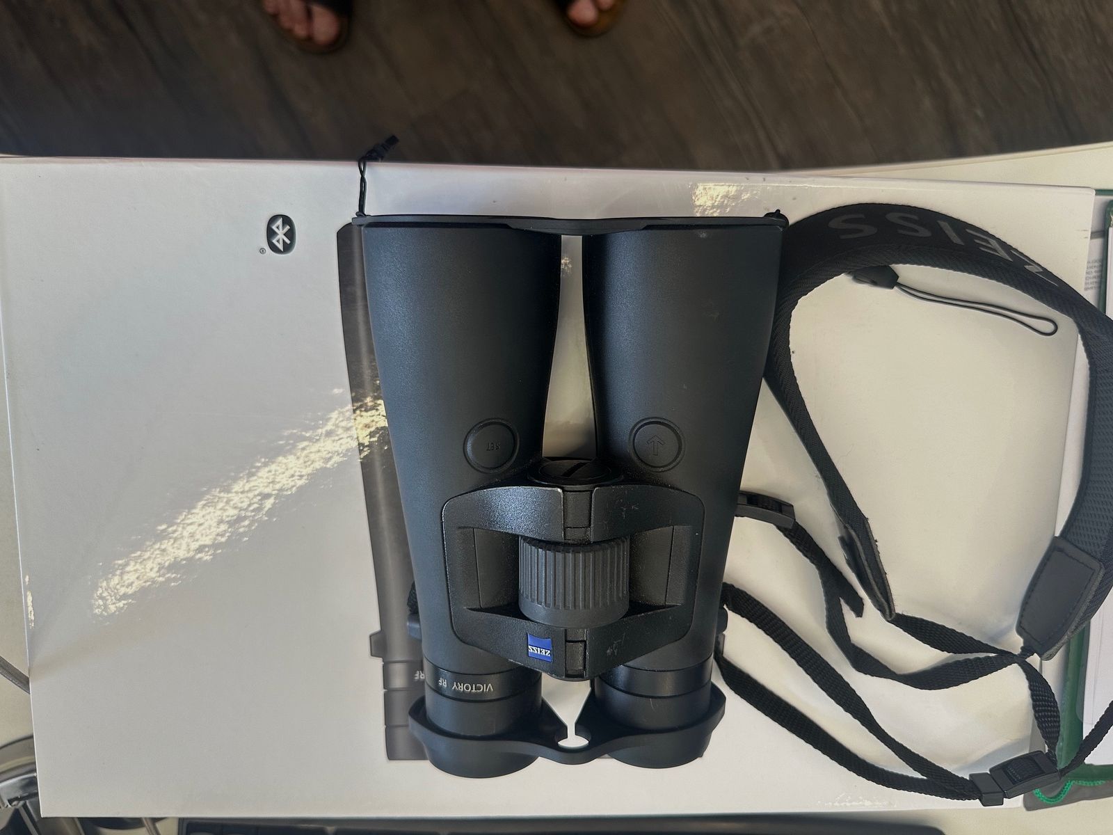 Verrekijker Zeiss 8x54 met Hunter App en afstandsmeter