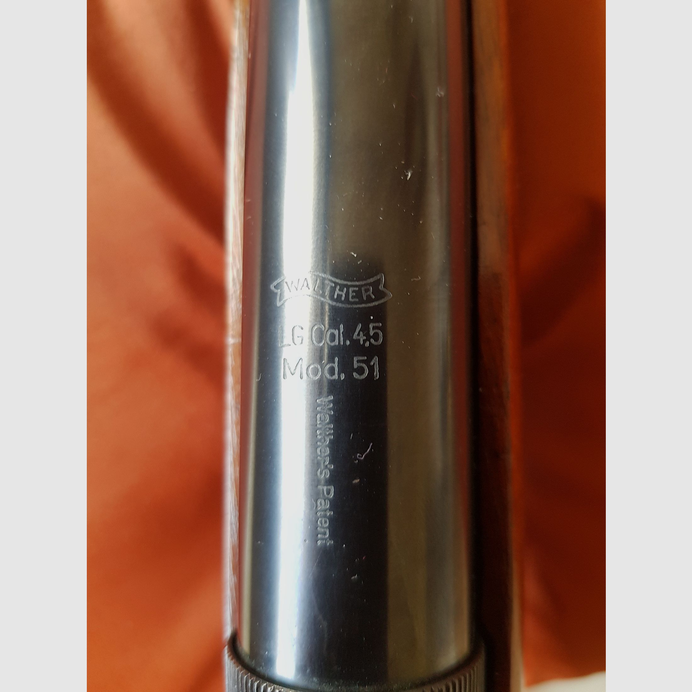„Seltenes Walther LG 51 mit einzigartiger Gravur – Top Zustand“