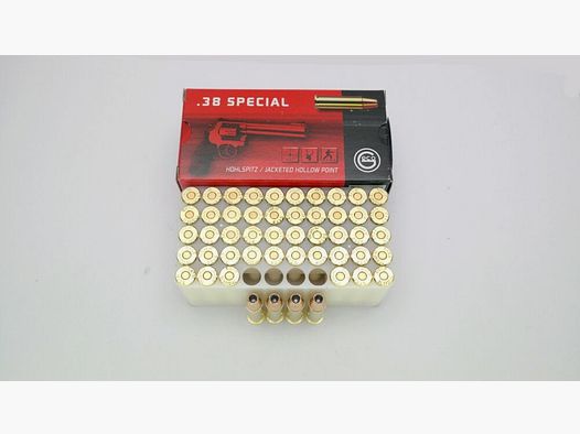 .38 Spezial 158grs. 10,2gramm JHP Hohlspitz - .38 Spezial