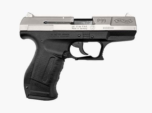Walther P99 Schreckschuss Pistole 9mm P.A.K. Bicolor - NEU