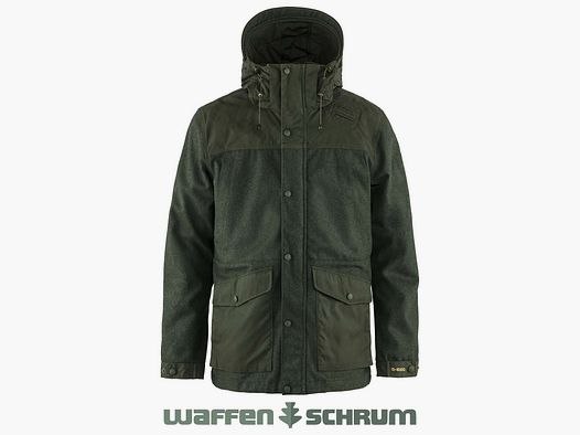 Fjällräven Jacke Värmland Wool Deep Forest