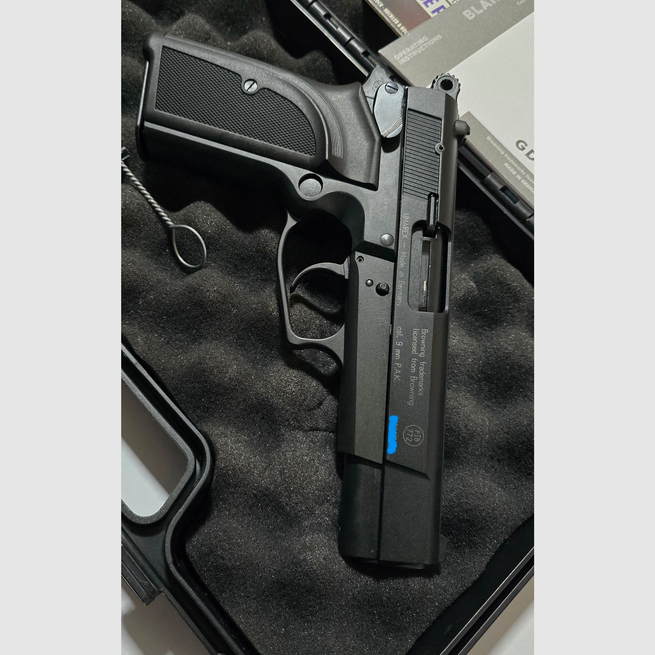 Browning GPDA9 9mm PAK Schreckschuss Pistole