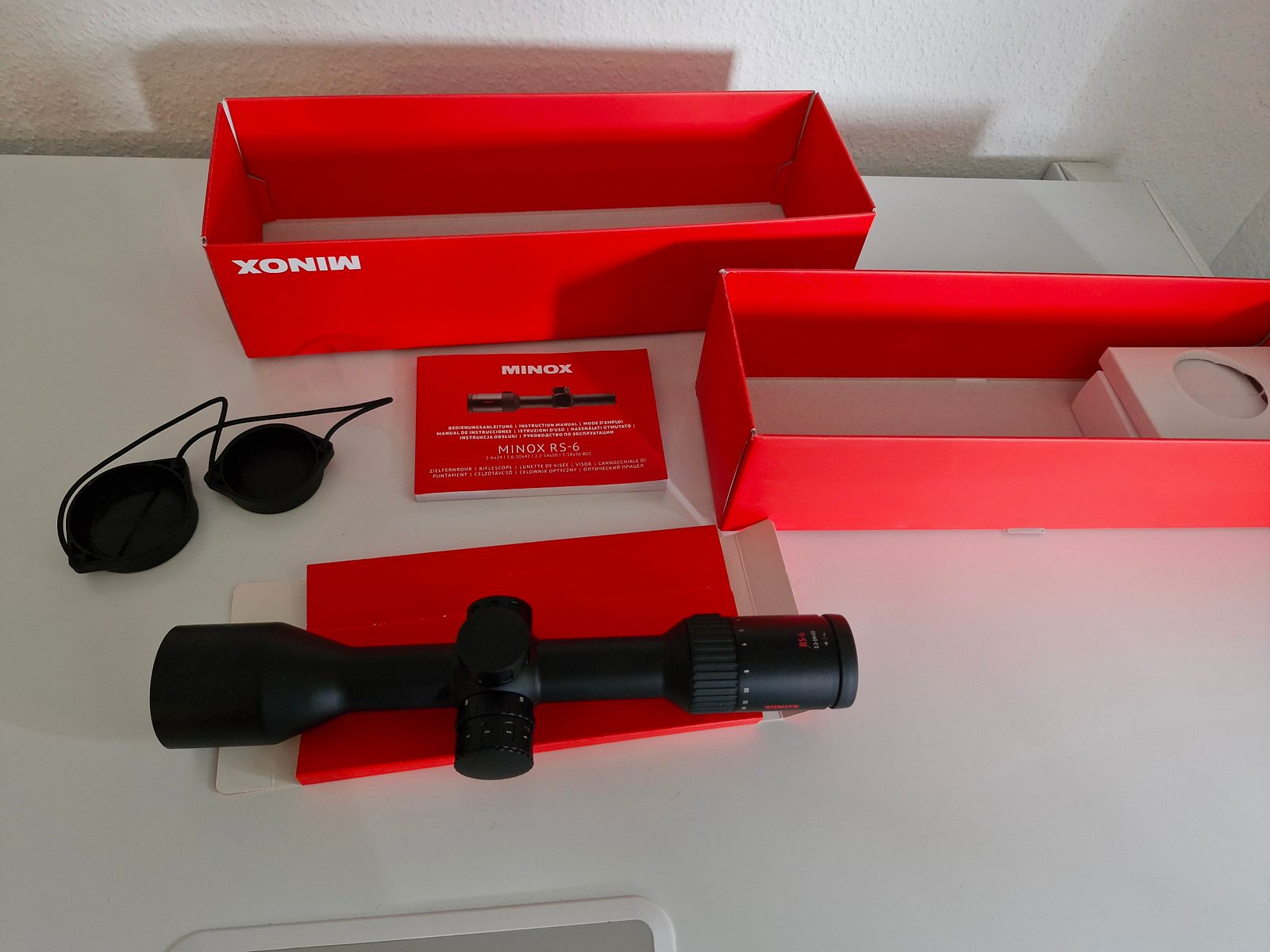 Neues Minox RS6 2,2-14x50 mit Zeiss-Schiene und Parallaxeausgleich