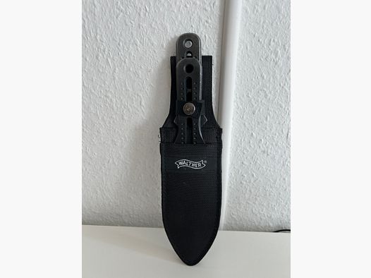 WALTHER WURFMESSER 2x mit OVP und Holster