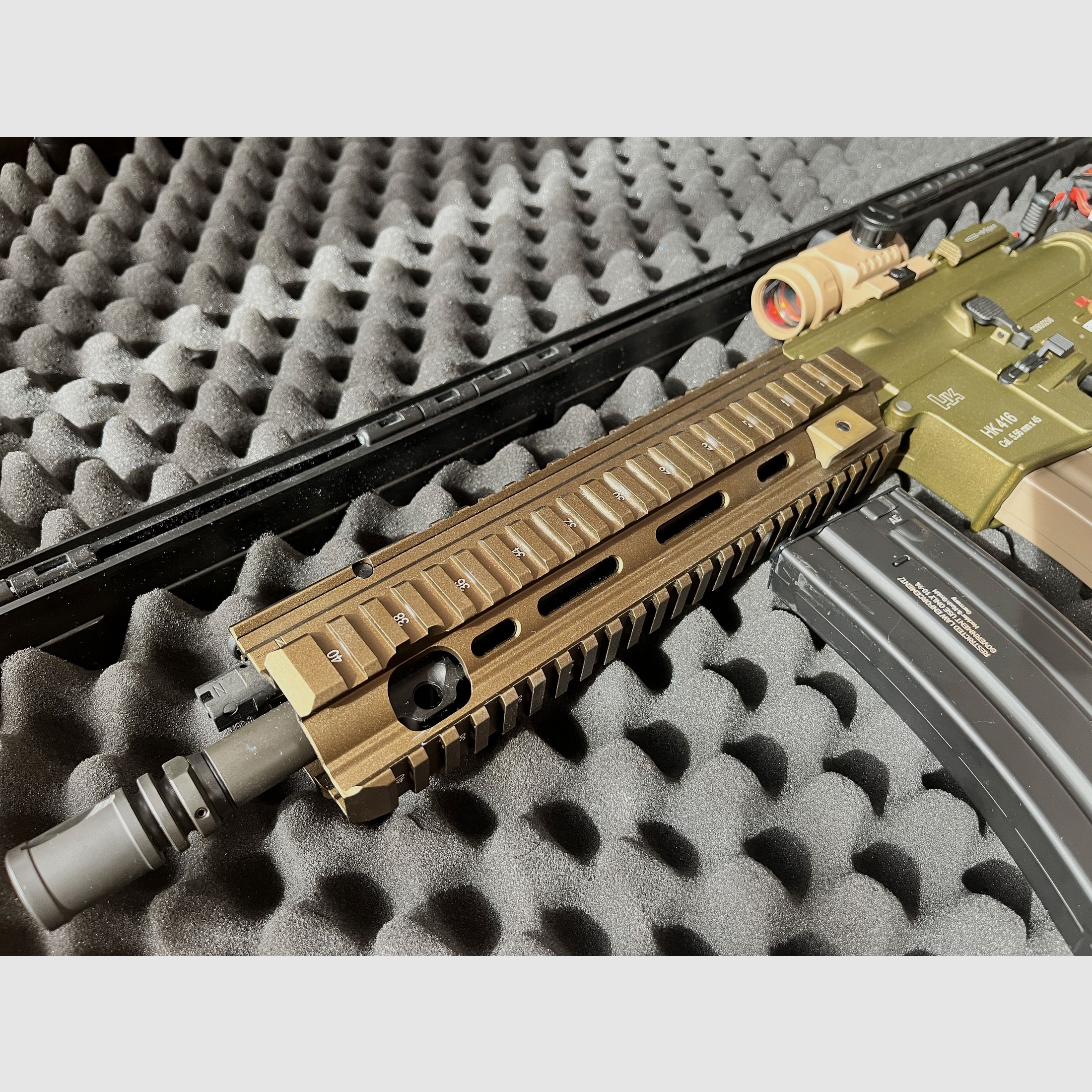 Umarex HK416 S-AEG in RAL 8000 Airsoft