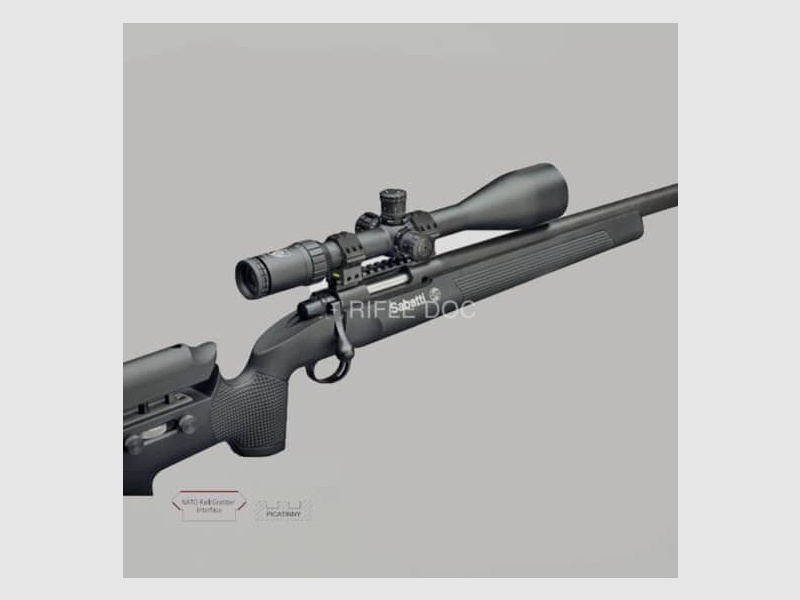 Rifle Doc Picatinny Weaver STAHL Schiene für SABATTIE ROVER 870 LA (Long Action) | Mercury Tactical EVO LA (Long Action