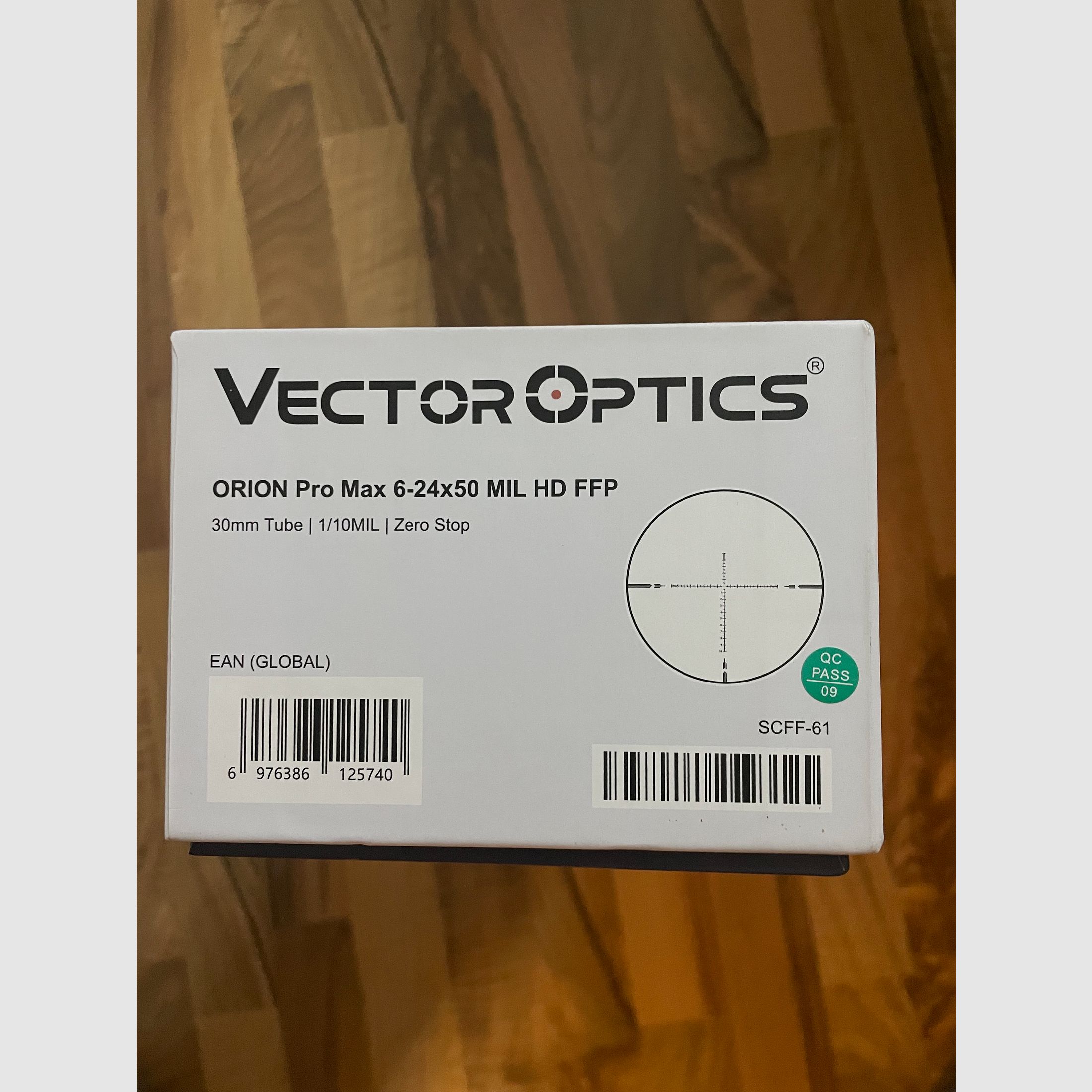 Vector Optik Orion pro Max HD 6-24x 50 MiL FFP 