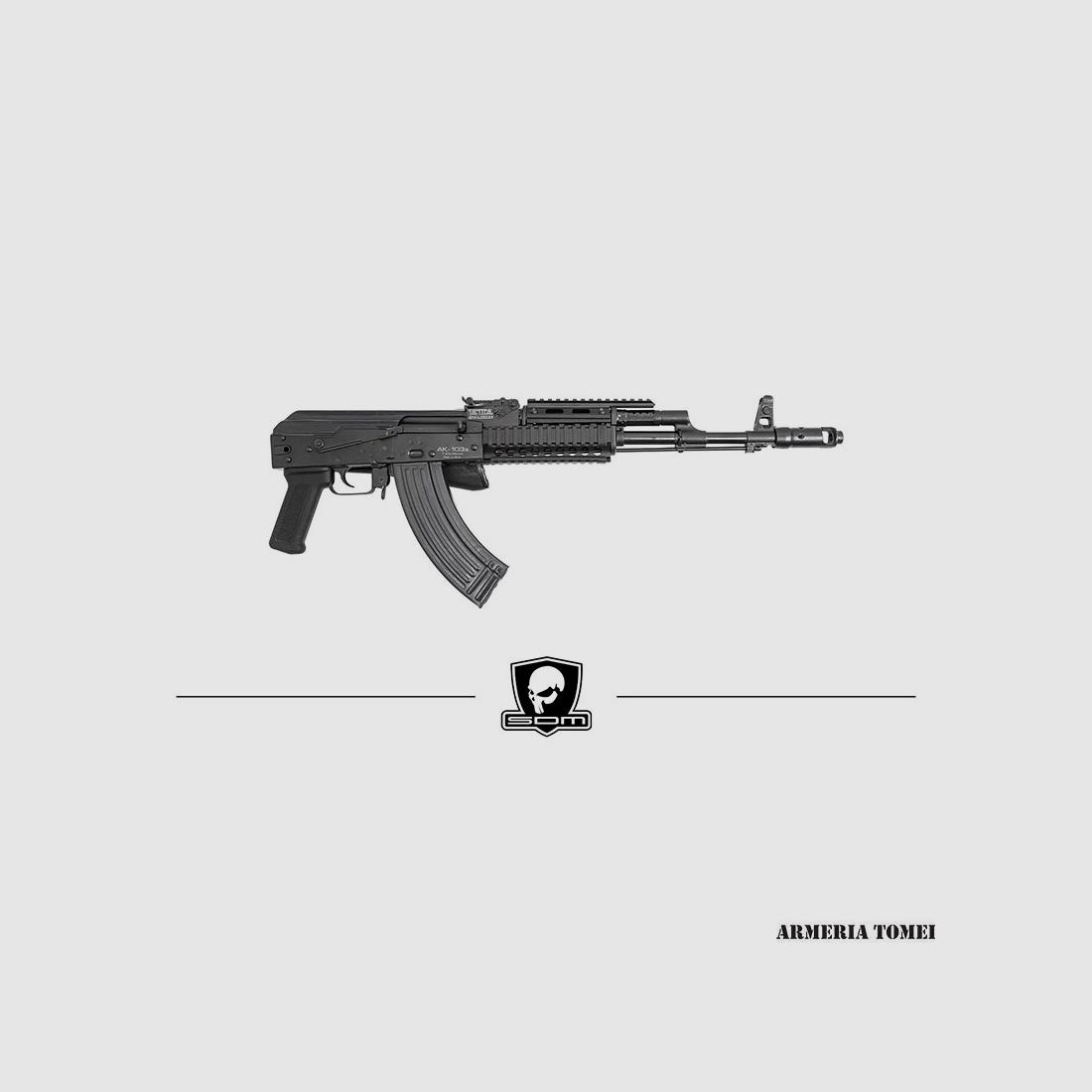 BÜCHSE – S.D.M. – AK-103T 4-RAIL SERIE 7.62X39MM, Bild 2 von 5