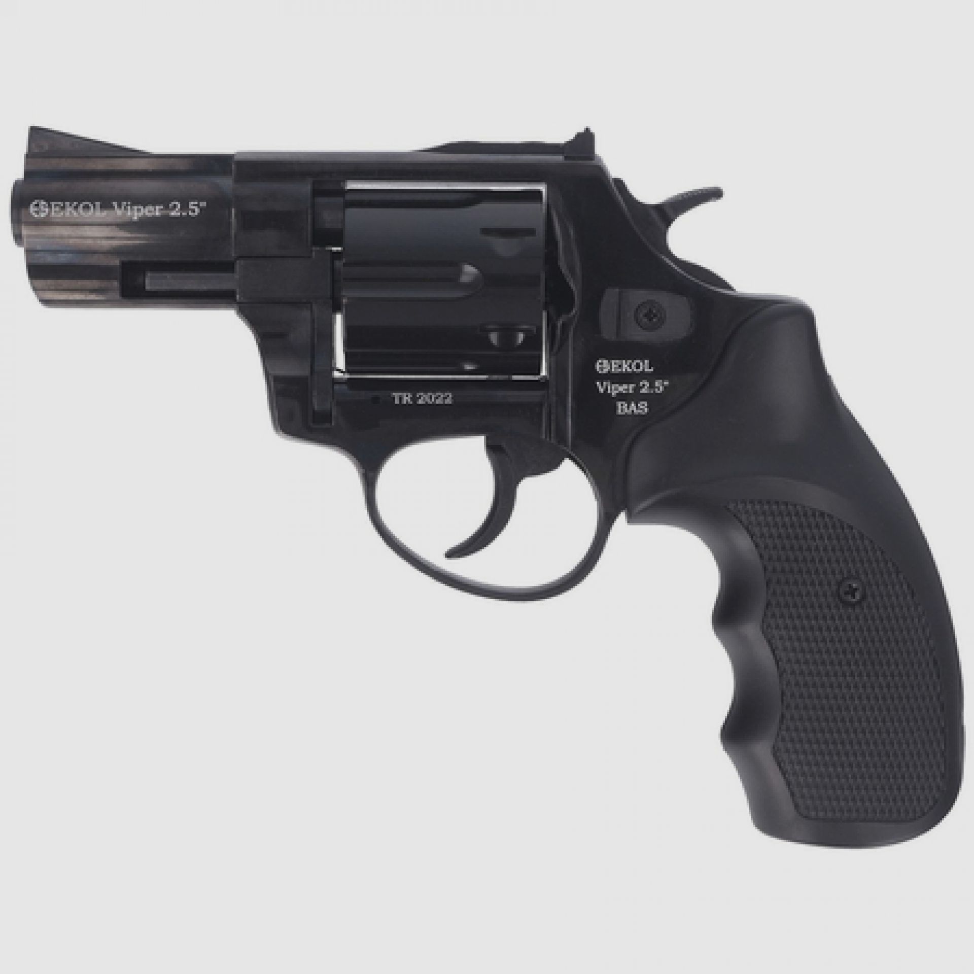 Revólver de alarma BAS Voltran EKOL Viper 2.5'' Black cal. .22 Long Blanc, imagen 1 de 7