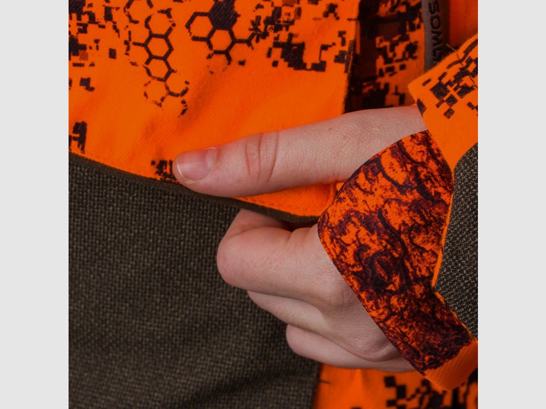 Veste Thermo-Hunt Camouflage Orange - Chasse Outdoor, image 6 sur 10