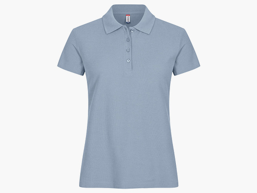 Clique Poloshirt Femme Mist Blue