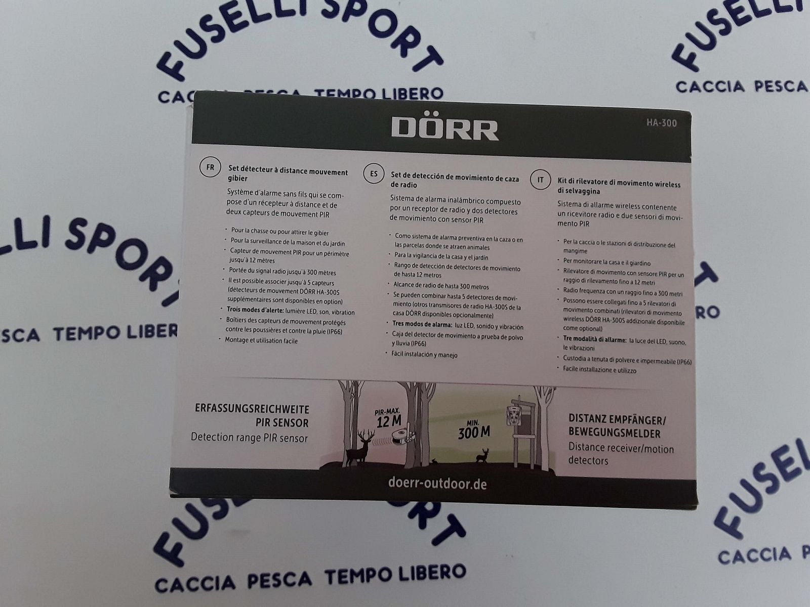 Wireless Motion Detector Kit Dörr HA-300, image 3 of 5
