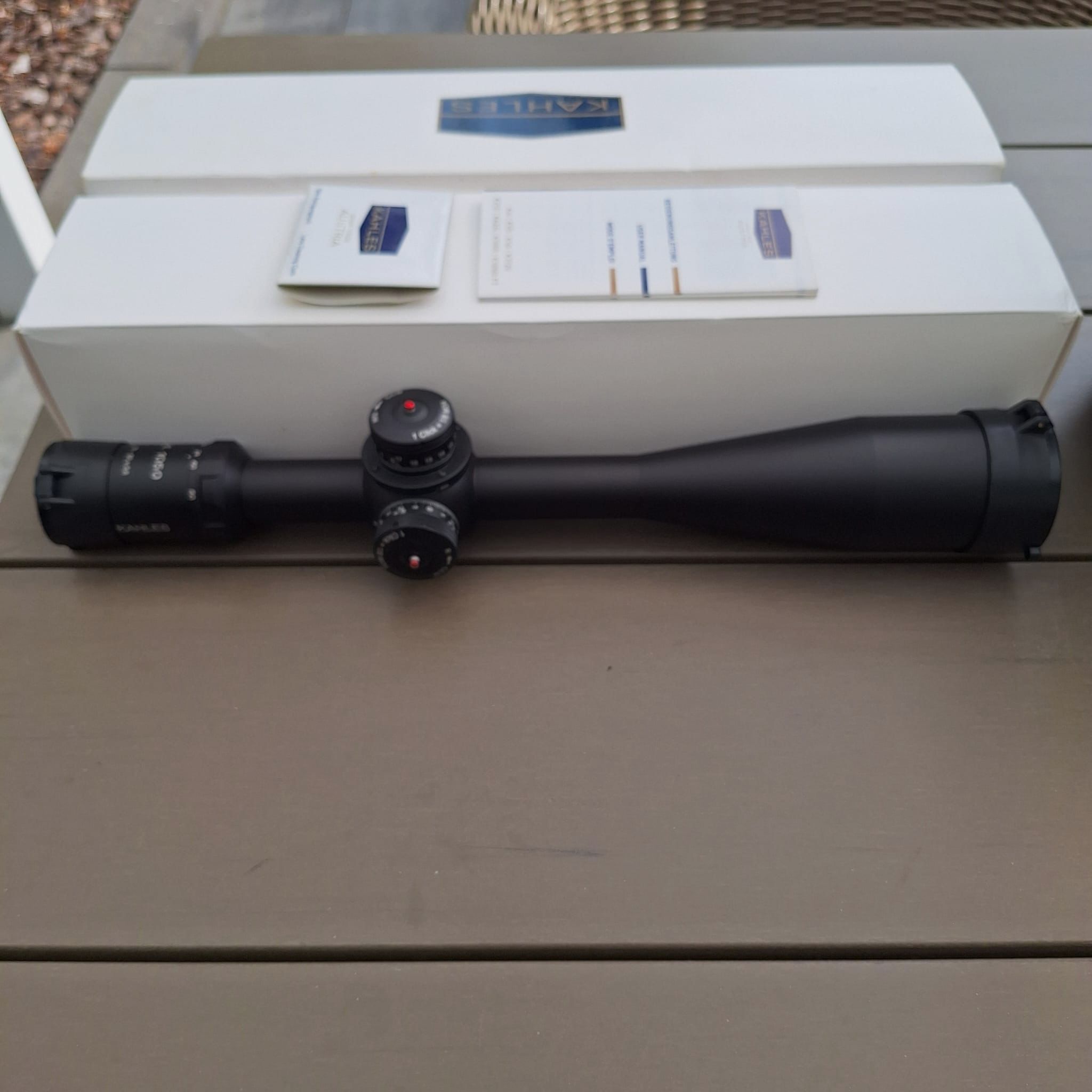 Kahles K1050 scope in 10-50x56mm