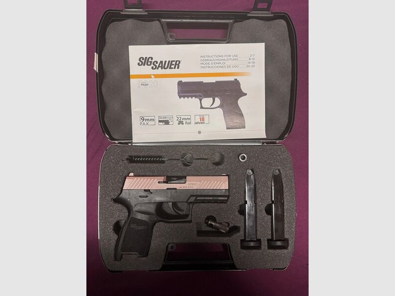Sig&Sauer P320 Rosegold/OVP