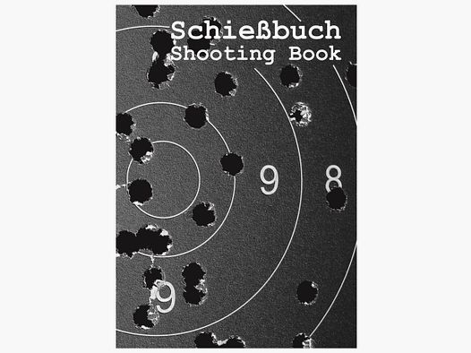 Shooting book for sports shooters motif target