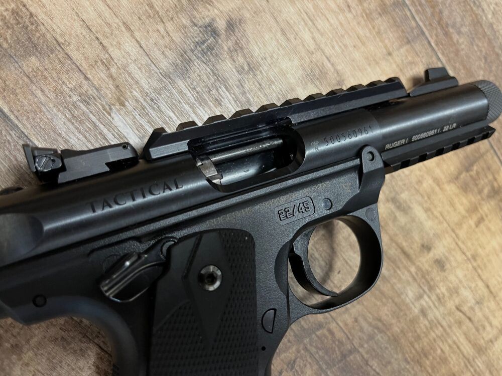Ruger Mark IV 22/45 Tactical Black .22lr