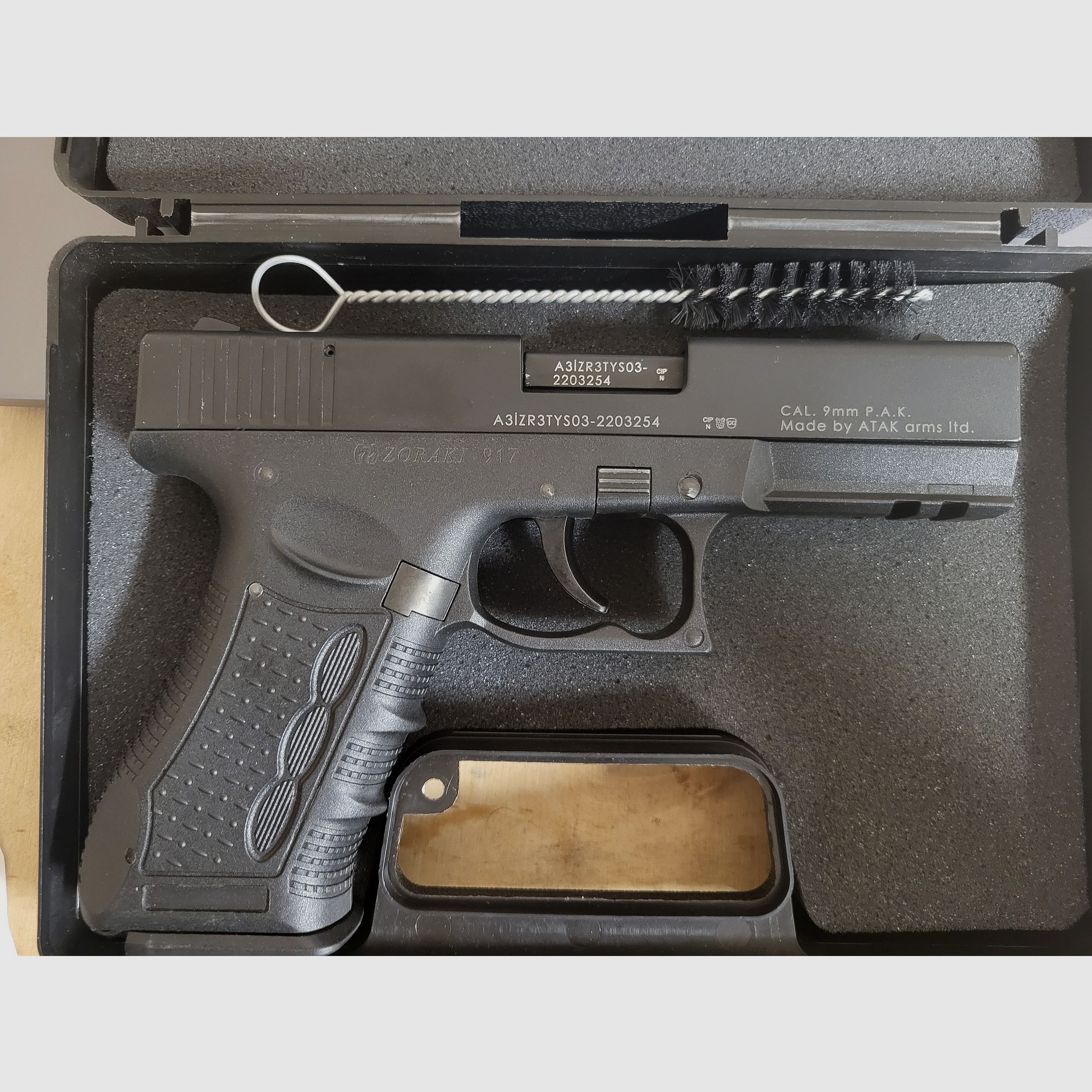 Zoraki 917 schwarz 9mm P.A.K. wenig genutzt