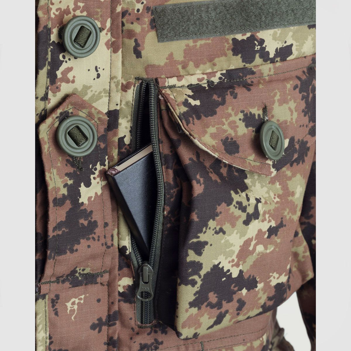 OPENLAND TACTICAL – SAS SMOCK IMBOTTITA Vegetato Italiano, Bild 5 von 8