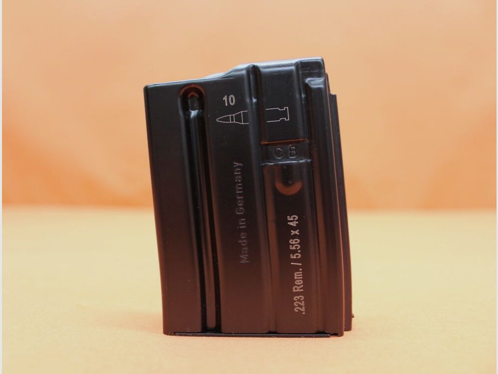 Heckler & Koch AR-15: Magazine Heckler&Koch/H&K HK MR223 10-round HIGH RELIABLE MAGAZINE HRM e.g. for MR223/AR15 etc.