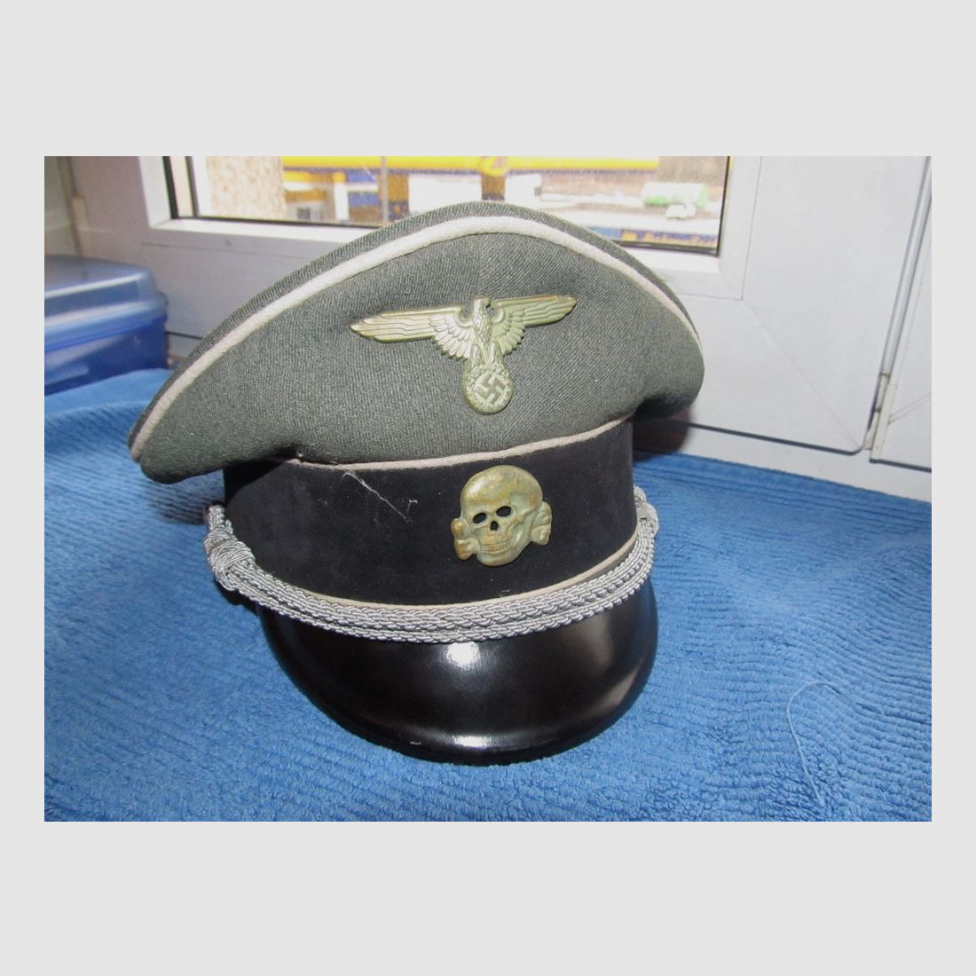 Schirmmutze SS Infanterie aus Wk2 