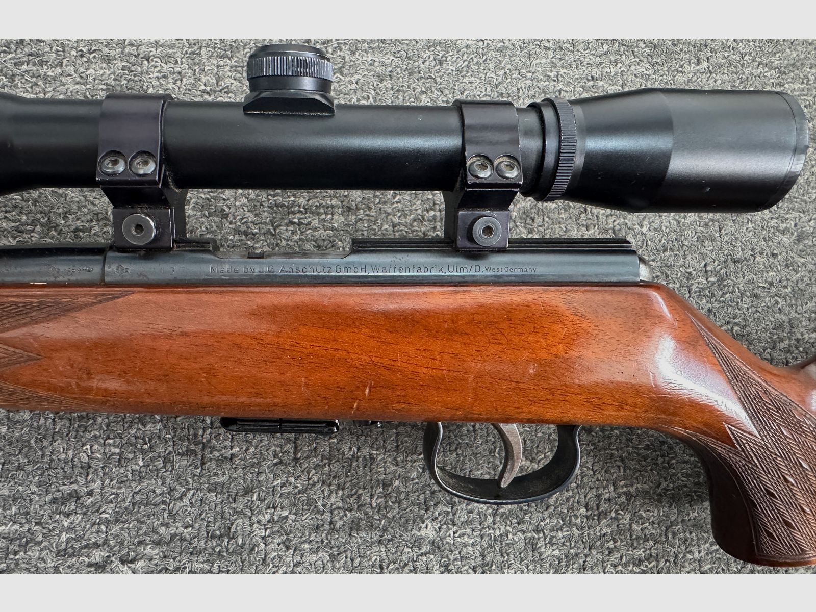 Anschütz 1516 .22 Win.Mag. + RWS 6x40, immagine 4 di 6