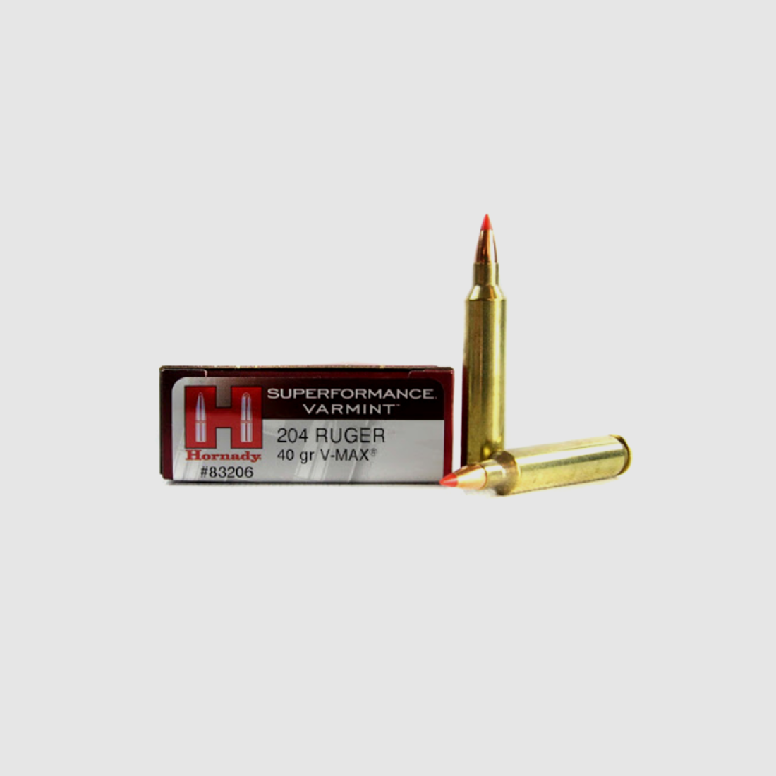 204 Ruger Hornady SUPERFORMANCE® VARMINT™ 40 gr V-MAX® VE20