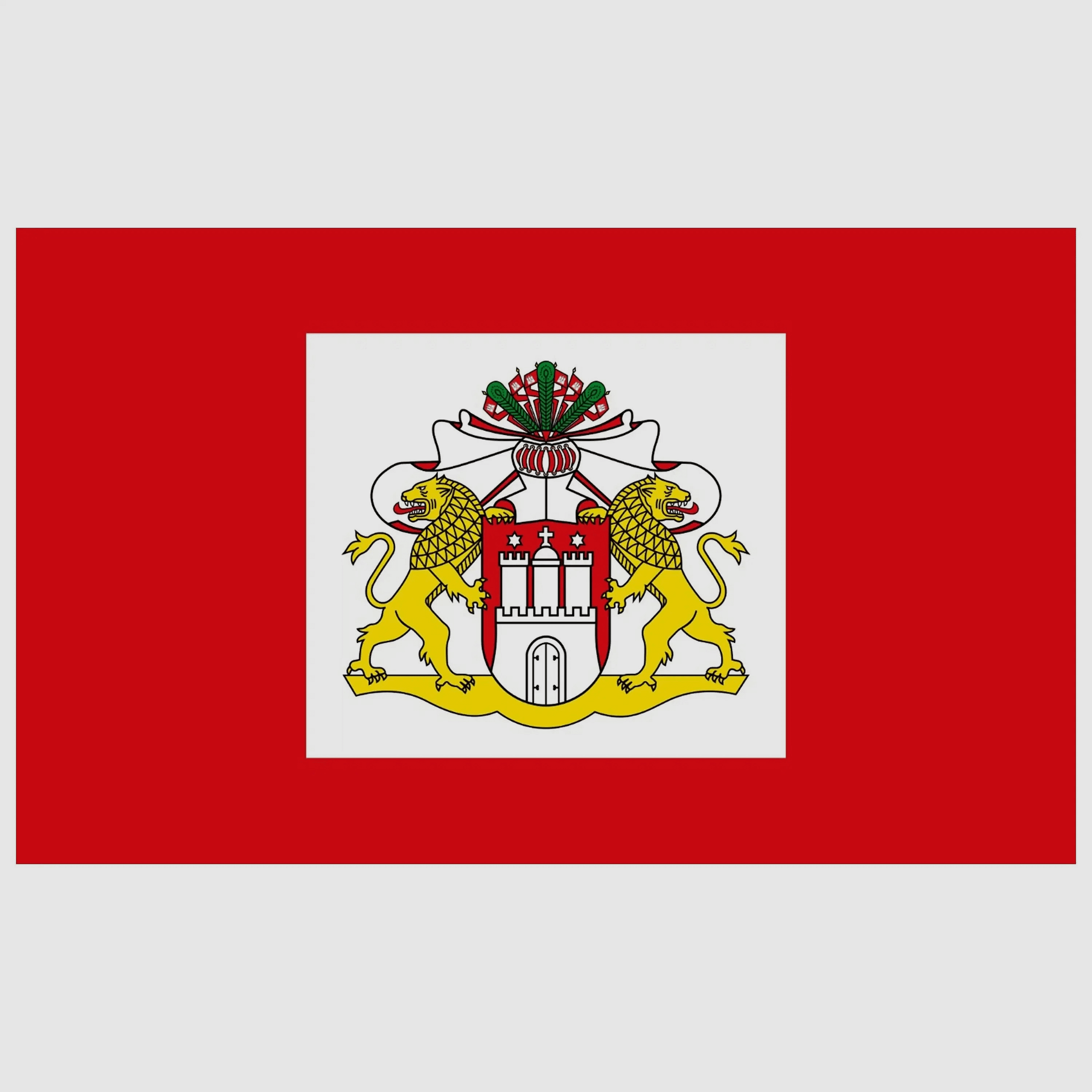 Unbekannt MFH Flagge Hamburg