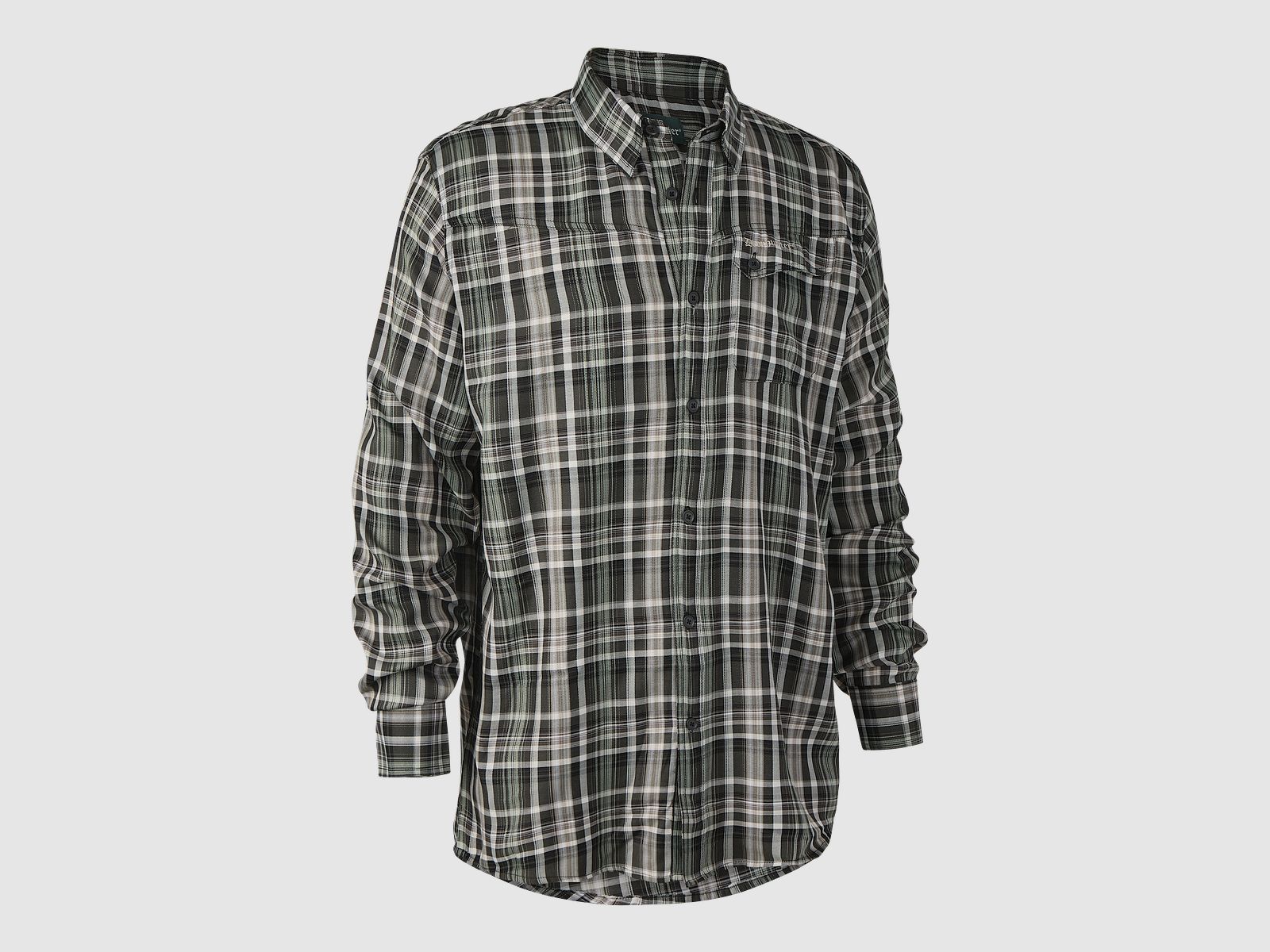Camisa Deerhunter Mateo Cuadro Verde 43/44