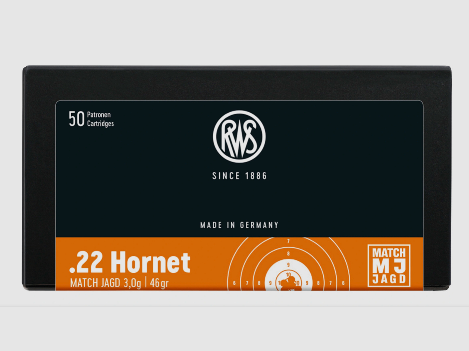 RWS 2116367 .22 Hornet Match Caccia MJ 3,0g 46 gr