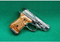 Pistola a salve Zoraki 914, cromata e incisa