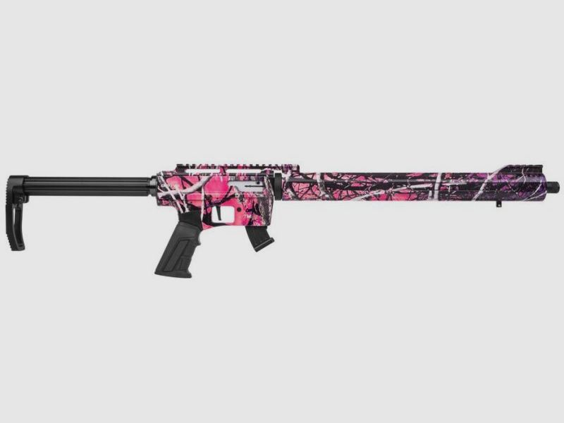 DERYA Rifle Semiautomático TM22 A18 .22 lr Camo Rosa