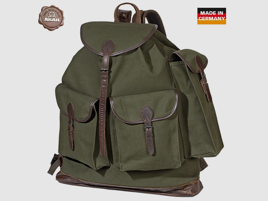 SAC À DOS DE MONTAGNE AVEC FOND EN CUIR 50x60, image 1 sur 3
