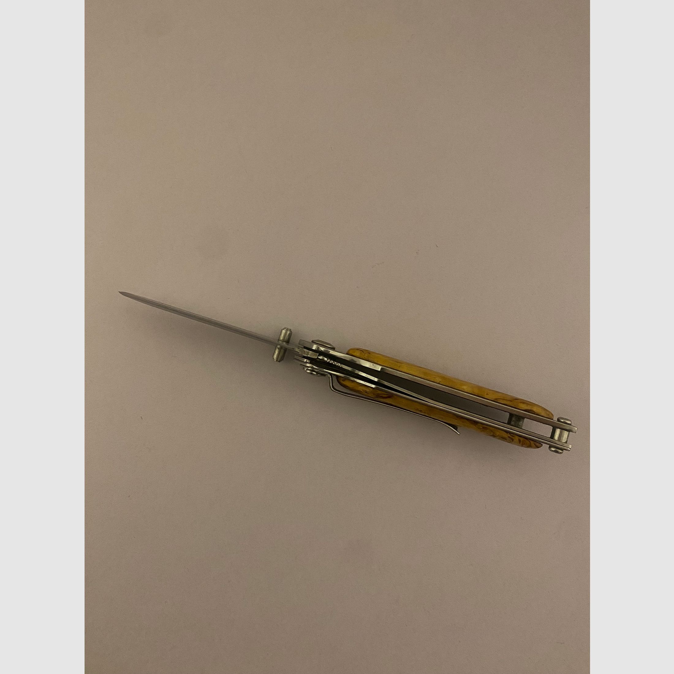 Einhandmesser Marttiini MFK-2 W Stainless Steel 420C, gebraucht 