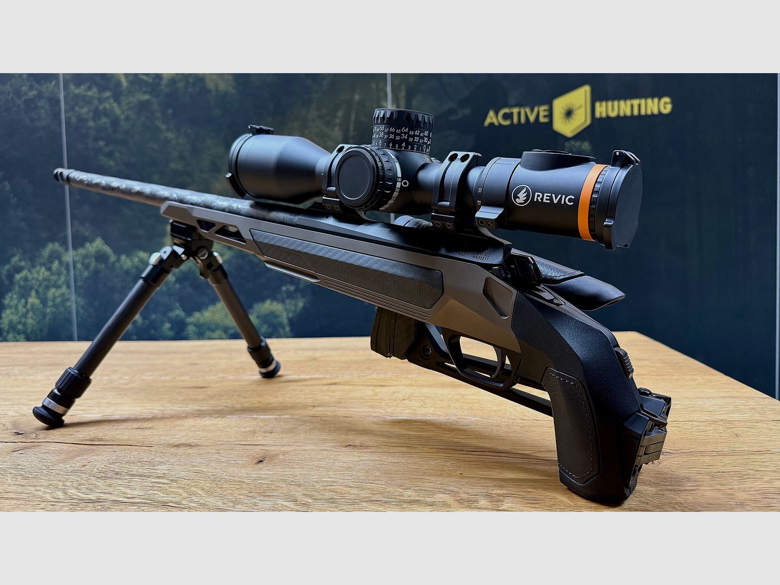 Gunwerks Endex / 6.5 PRC / 20'' barrel length / Revic mount / Revic Radikl RS25b 4-25x50 / Elevate 2.0 bipod / NEW