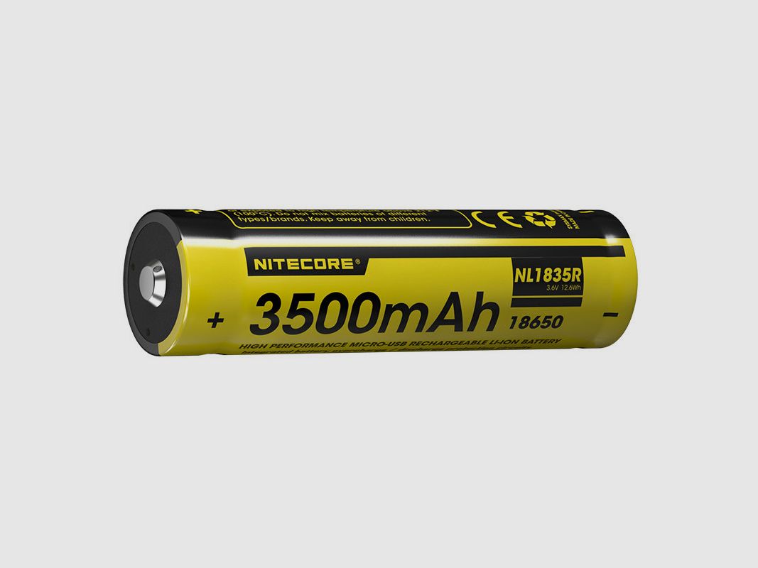 Batería Nitecore Li-Ion 18650 - 3500mAh - NCNL1835R