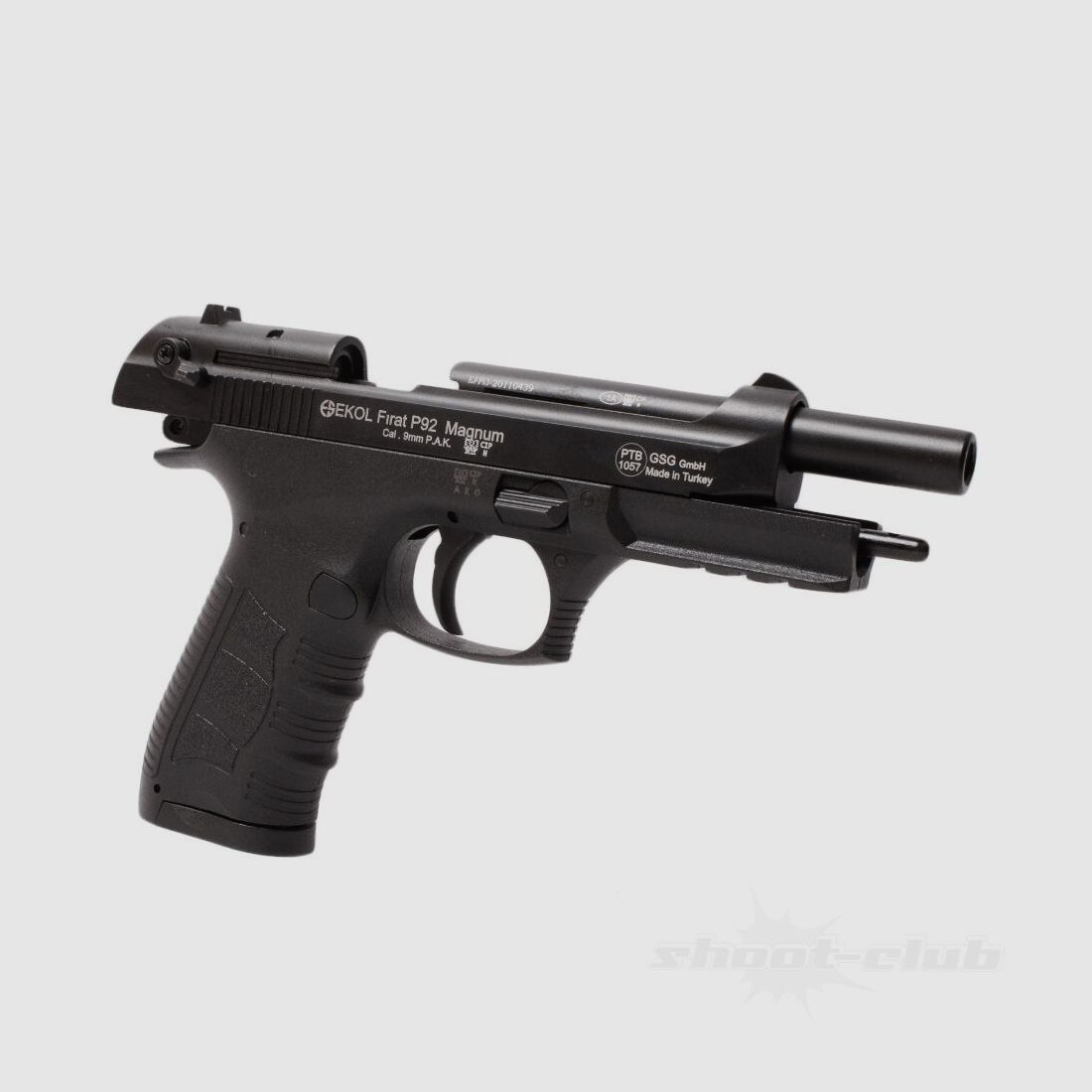 Ekol Firat P92 Magnum pistolet alarmowy 9mm P.A.K. czarny