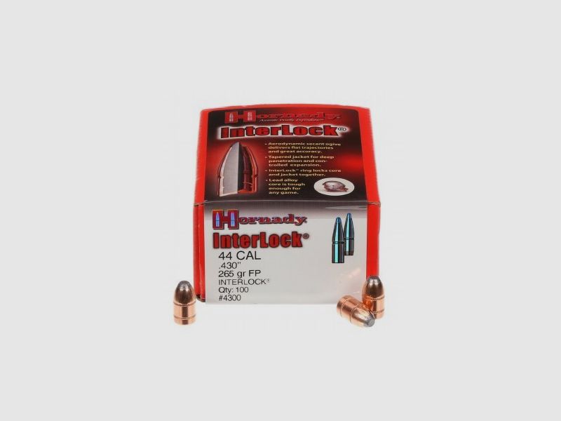 Pociski HORNADY kal. 44 265 grs FP INTERLOCK