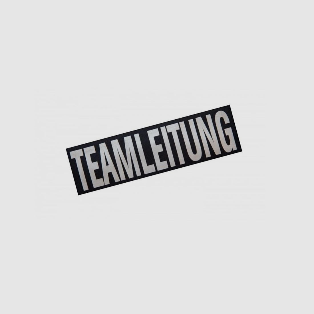 Schriftzug Brust Patch 10,5 x 3,5cm Teamleitung