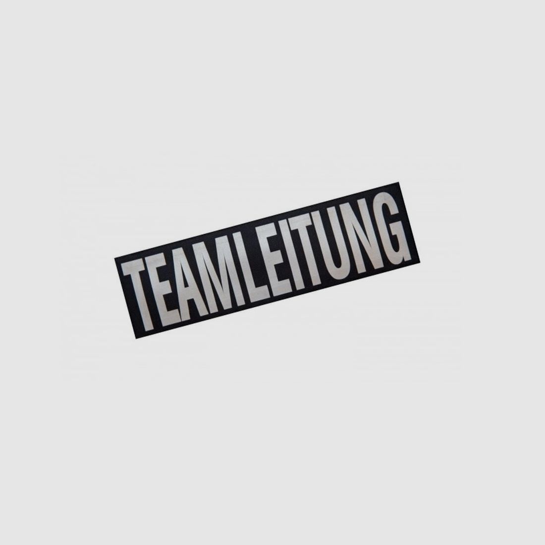 Schriftzug Brust Patch 10,5 x 3,5cm Teamleitung