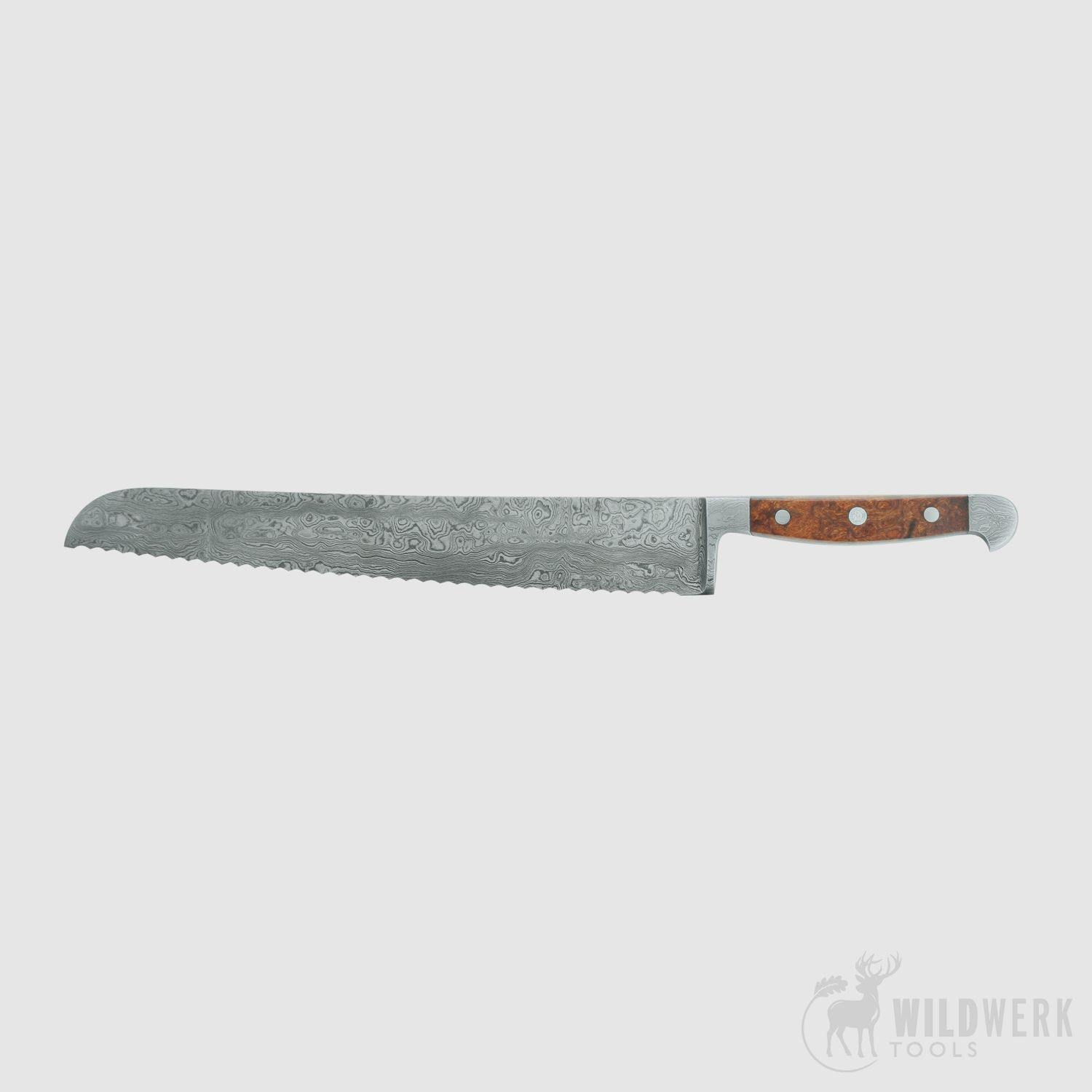 Güde Bread Knife "Franz Güde" Damascus