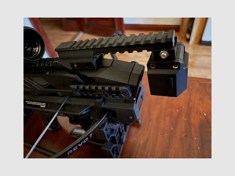 Rail Picatinny doble Filamelt - extensión flexible para accesorios y cronómetros