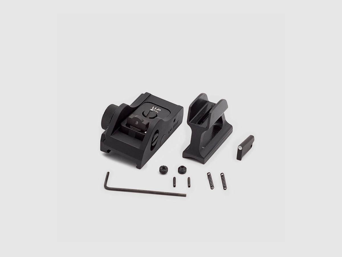 LPA SHS05W Adjustable Tactical Sight Set, image 2 of 5