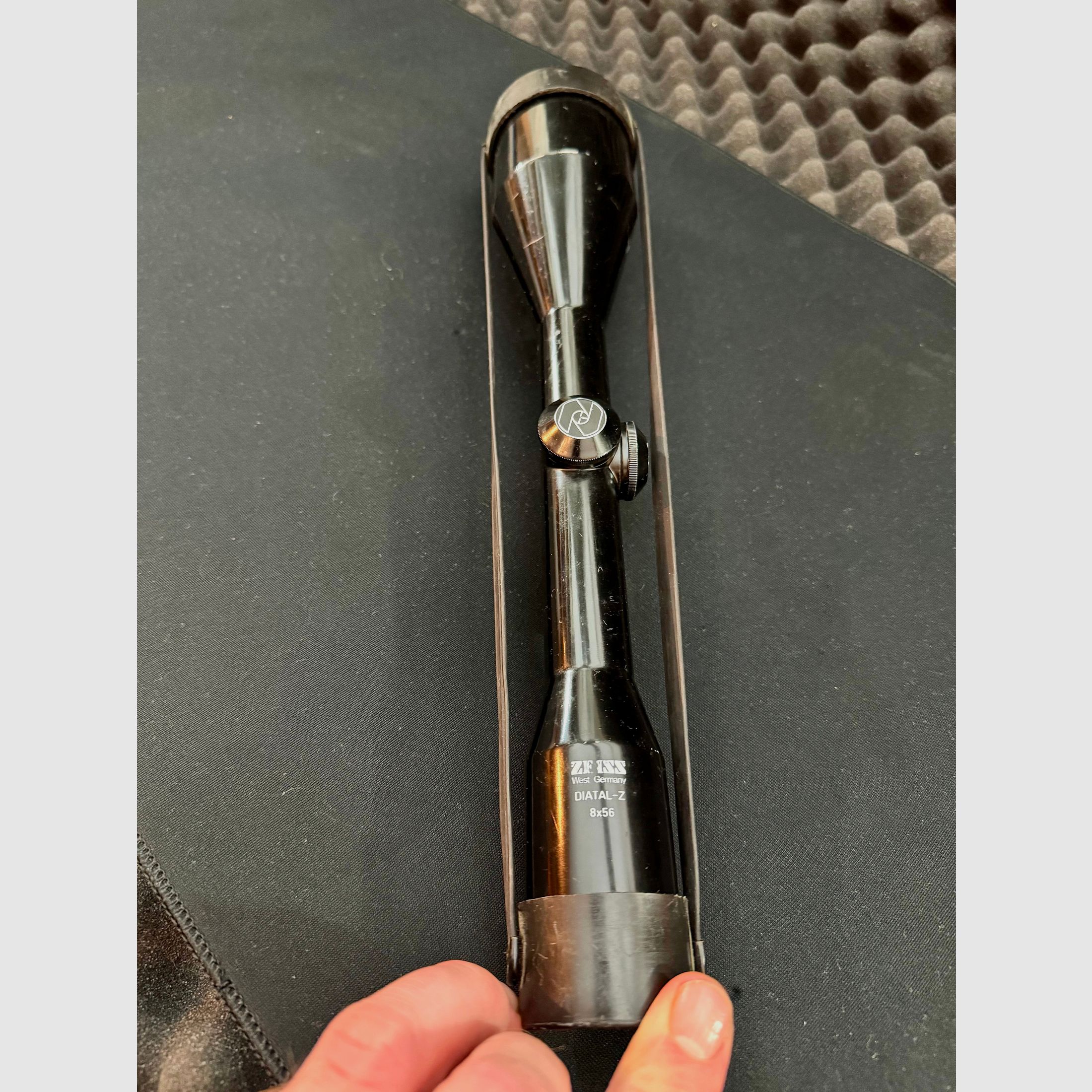 Zeiss Diatal Z, 8x56, Außenschiene inkl. EAW Schwenkmontage Oberteile, Bild 1 von 8
