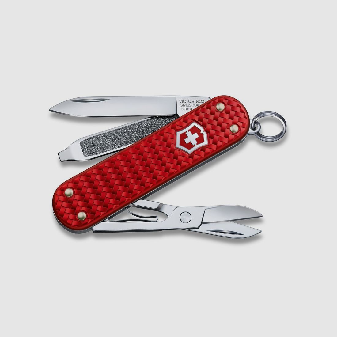 Zakmes VICTORINOX CLASSIC SD PRECIOUS ALOX ICONIC RED, afbeelding 2 van 3