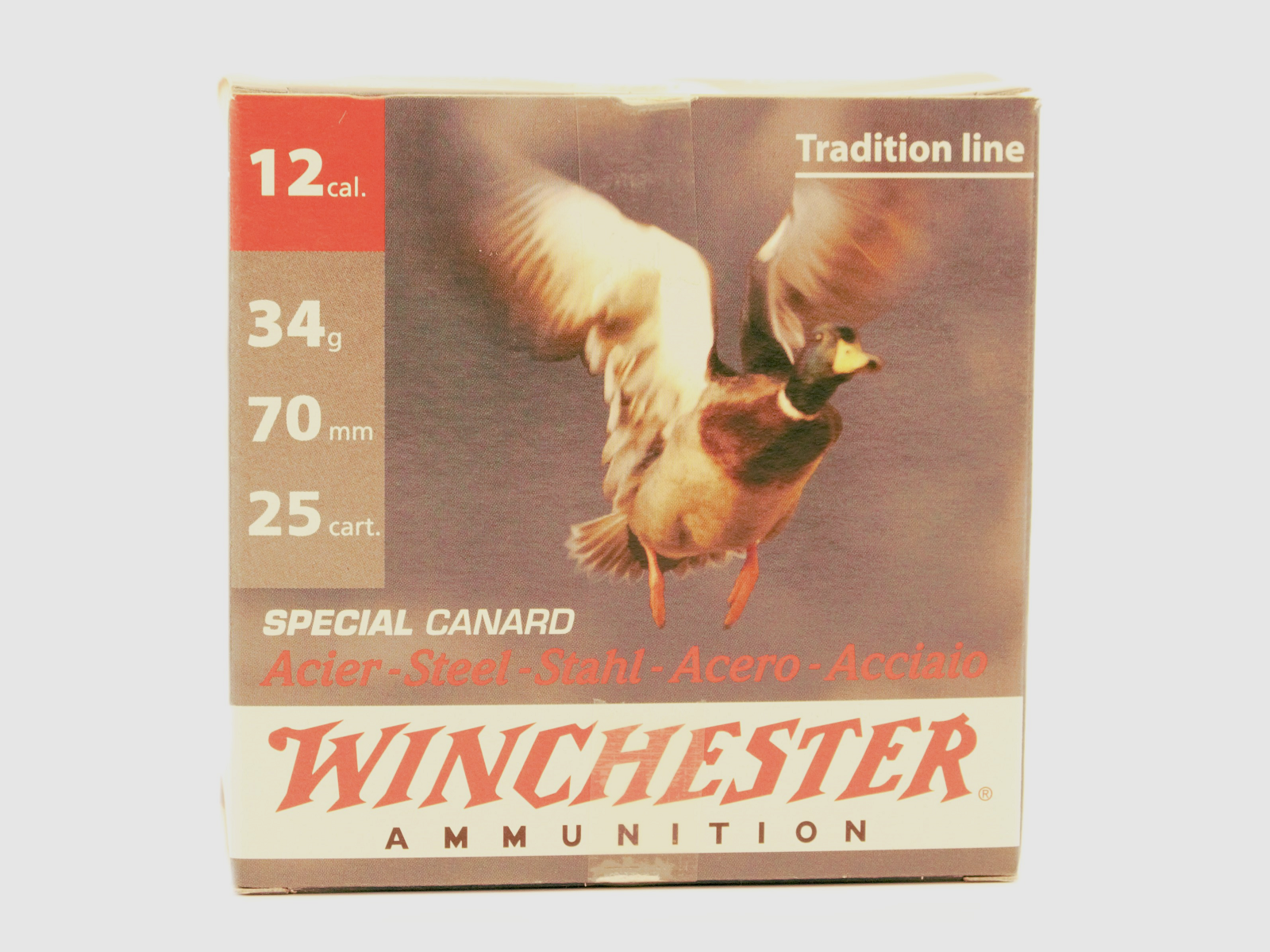 WINCHESTER 12/70 34G SPECIAL CANARD ACIER #4