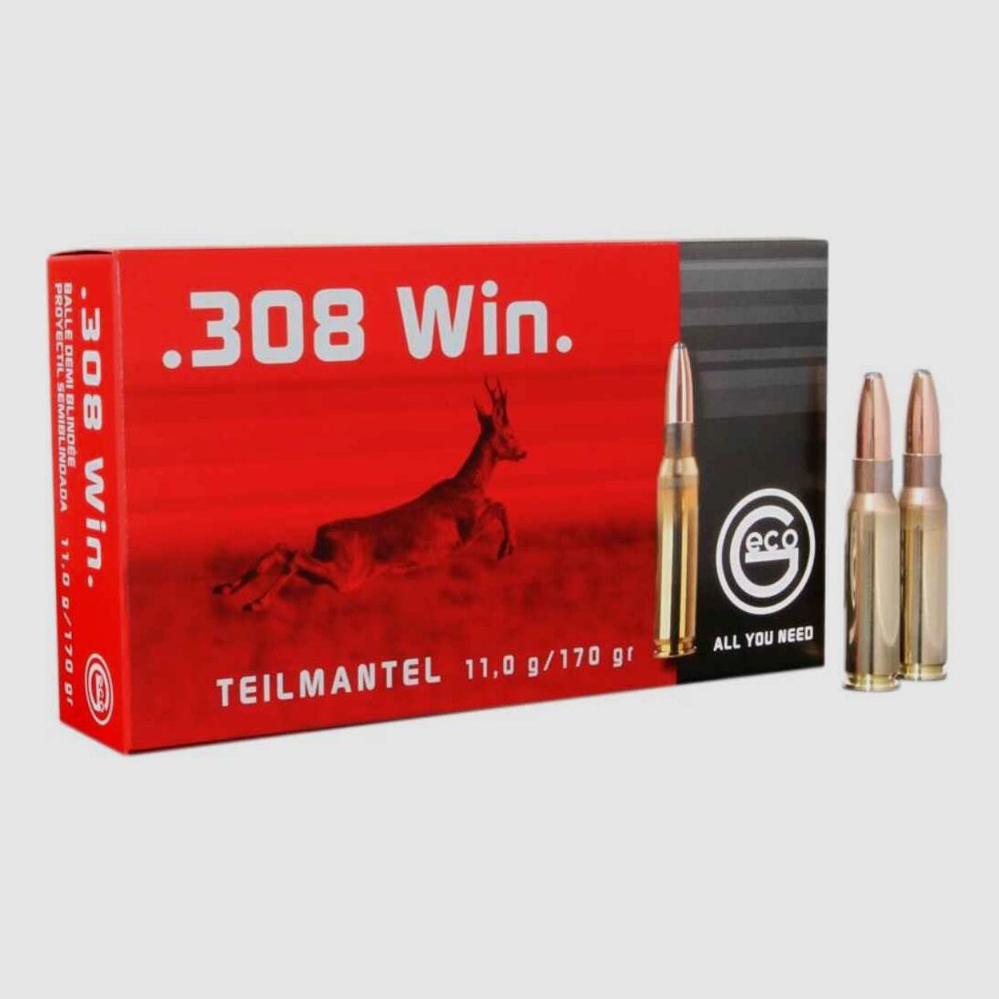 Geco geweerpatronen .308 Win.