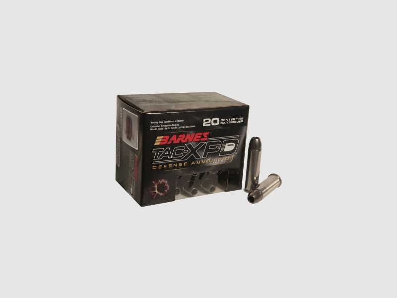 Barnes TAC-XPD .357 Mag. 125GR Defense Solid Hollow Point 20 patronen
