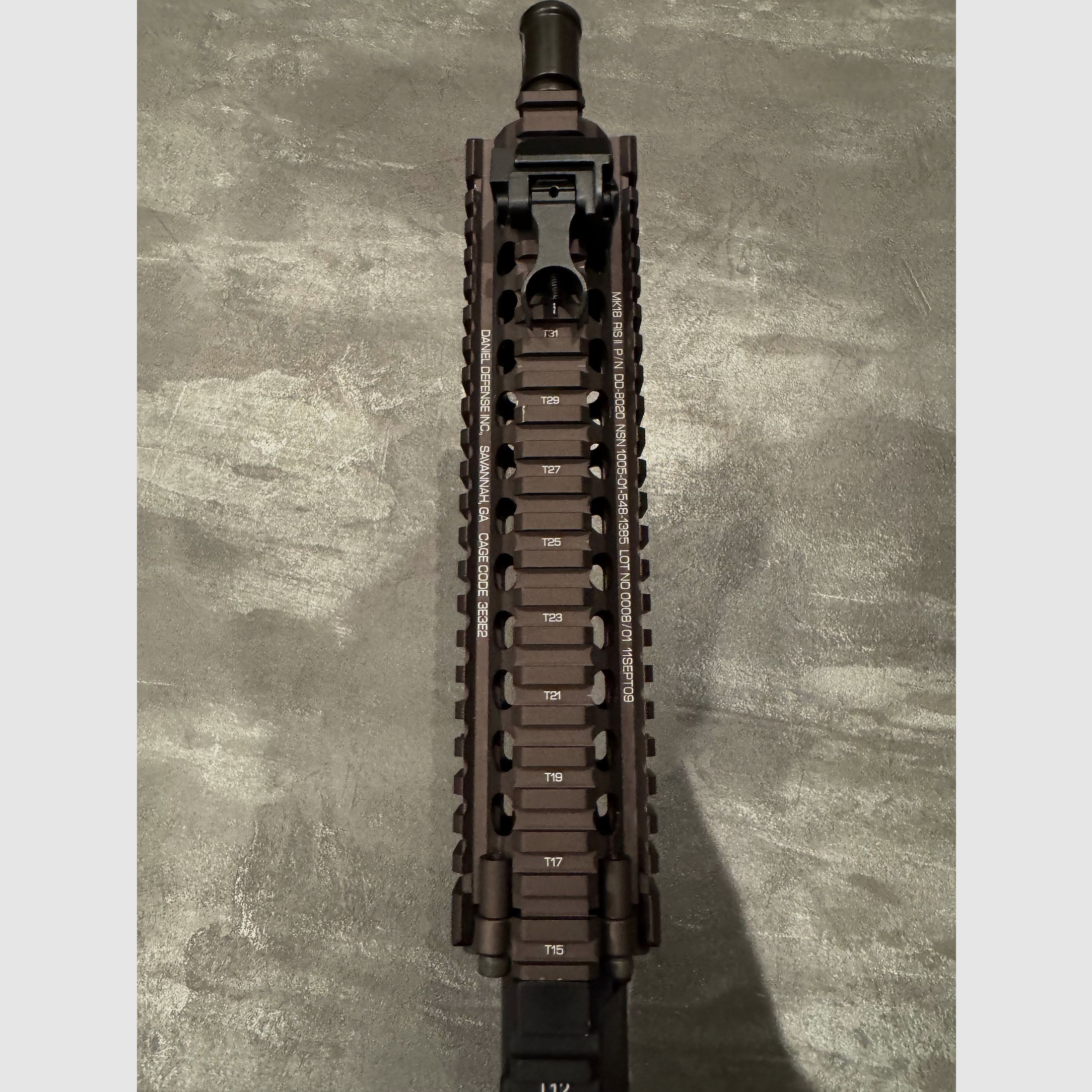 GHK Colt / Daniel Defense MK18 MOD1 Vollmetall Gas-Blow-Back 6mm BB Dualtone